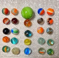 Vintage Marbles Mixed Lot of 25  43 