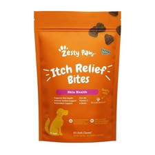 Zesty Paws Itch Relief Bites for Dogs, for Itch Relief Skin Health