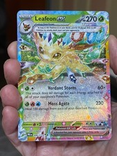 POKEMON LEAFEON EX 006/131 DOPPIA RARA CARTA HOLOFOIL EVOLUZIONI PRISMATICHE VLP