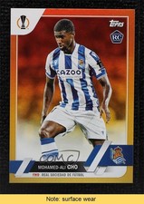 2022 Topps UEFA Club Competitions Gold Foil 15/50 Mohamed-Ali Cho #3 READ 0pd3