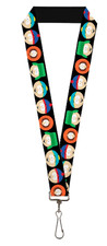 South Park Boys Faces 1 Inch Lanyard