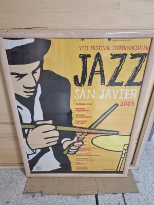 Original Poster of the VIII Festival Internacional de Jazz de San Javier (2005)