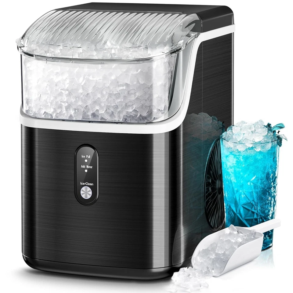 Ice Makers Countertop,Portable Ice Machine with Crushed Ice, 35lbs/Day - Image 3 of 4