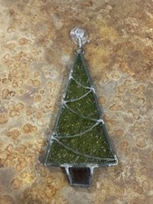 Christmas Tree Stained Glass Decor For Home Holiday