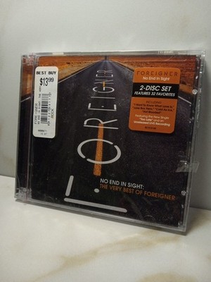 No End in Sight: the Very Best of Foreigner by Foreigner (CD, 2008) New Sealed