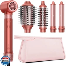 5 in 1 Hair Styler Hair Dryer Brush - High-Speed Hot Air Styler Wrap, Fast Dr