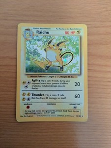 Base Set Raichu | eBay UK