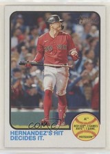 2022 Topps Heritage Enrique Hernandez Kike Hernandez #201 0c6