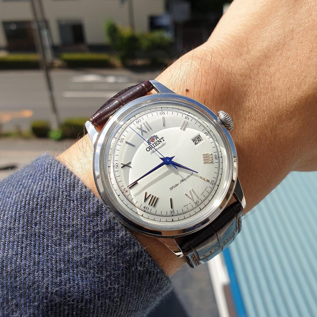 Orient Watches Orient Bambino V2 Blue Hands Orient Blue Hands Blue Orient  Bambino Orient Bambino Gen Automatic