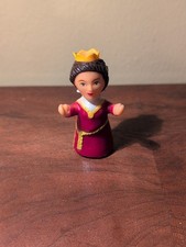 Queen Sara Saturday Finger Puppet Mr. Rogers Neighborhood Playset Ideal 1977