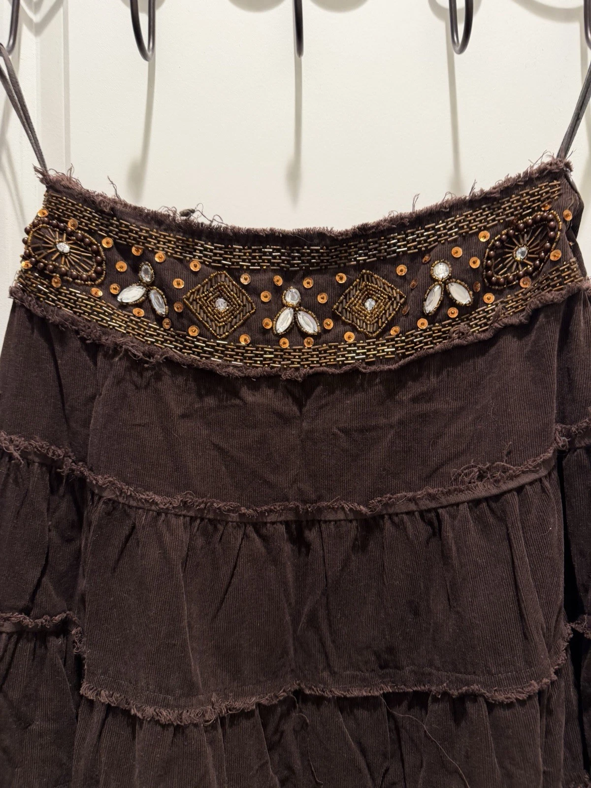 French Kiss Vintage Y2K Boho Tiered Skirt ✨
Opens in a new window or tab