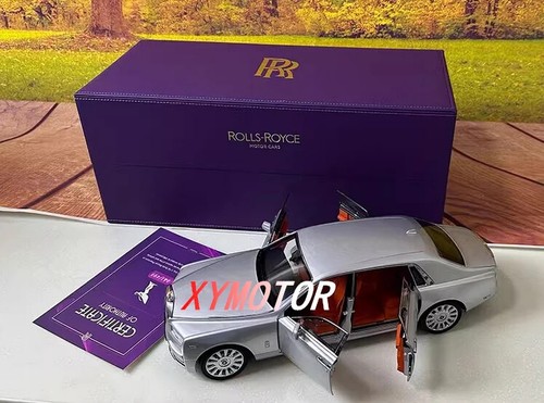 1: 18 New Rolls Royce Phantom Generation 8 Alloy Diecast Model Car Collection - Picture 14 of 24