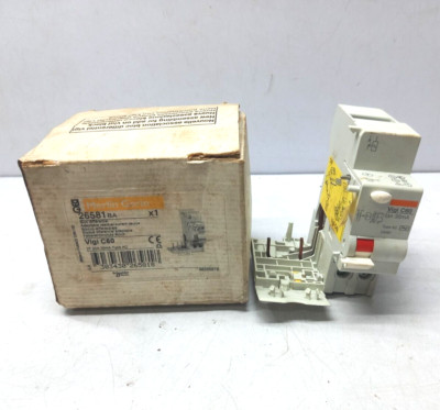 Merlin Gerin 26581BA Anpassbar Rest Strom Gerät Wigi C60 25A 30mA 26581