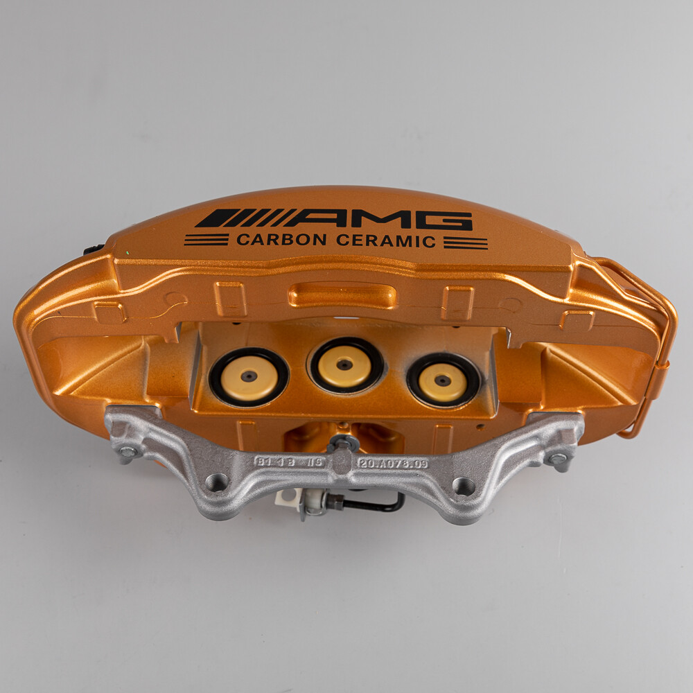 MB-113SL-111SE-各種研磨加工済みシリンダーヘツト New genuine Mercedes-Benz Carbon Ceramic LEFT brake caliper GLS63