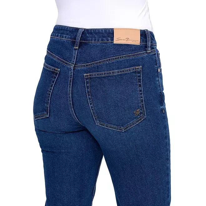 Seven7 Jeans RN 109890 Size 30 Boot Cut Flare Leg Blue Jeans