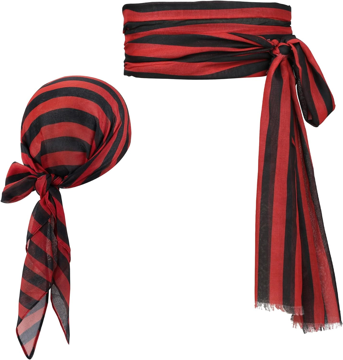 Zando Pirate Halloween Costume Women Men Pirate Head Scarf Bandana