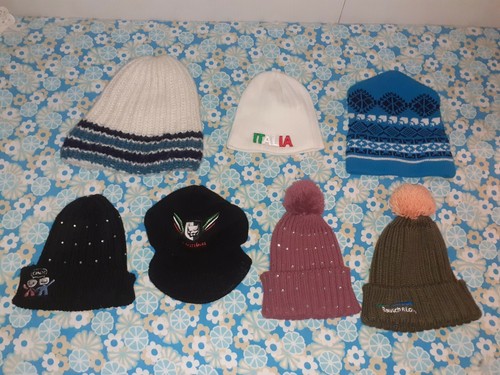 Lotto 7 Cappelli lana invernali Cuffie Berretti sportivi moda uomo donna  unisex | eBay