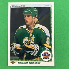Mike Modano 1990-91 Upper Deck All Rookie Team Card #346 Minnesota North Stars