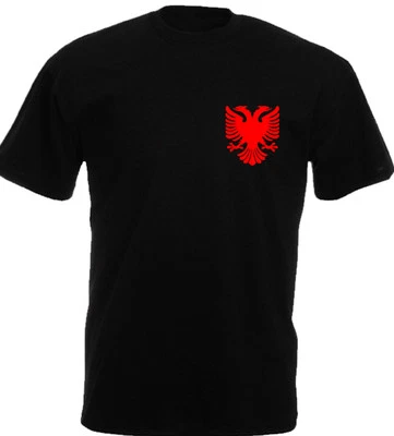 Albanien T-Shirt Albania Shqipëria Hoodi Pulli Albanien kosovo Balkan Tirana Sh - Bild 1 von 2