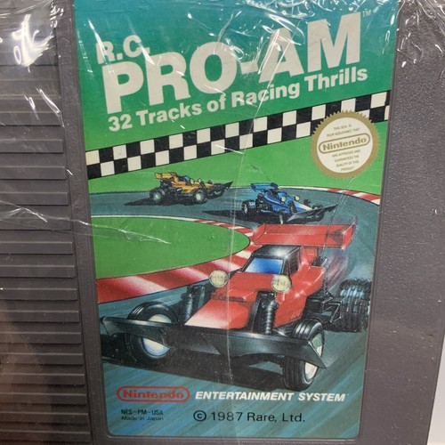 RC Pro-AM 32 Tracks of Racing NES NES-PM-US 1987 Rare Ltd ElectronicsRecycled - Picture 4 of 9