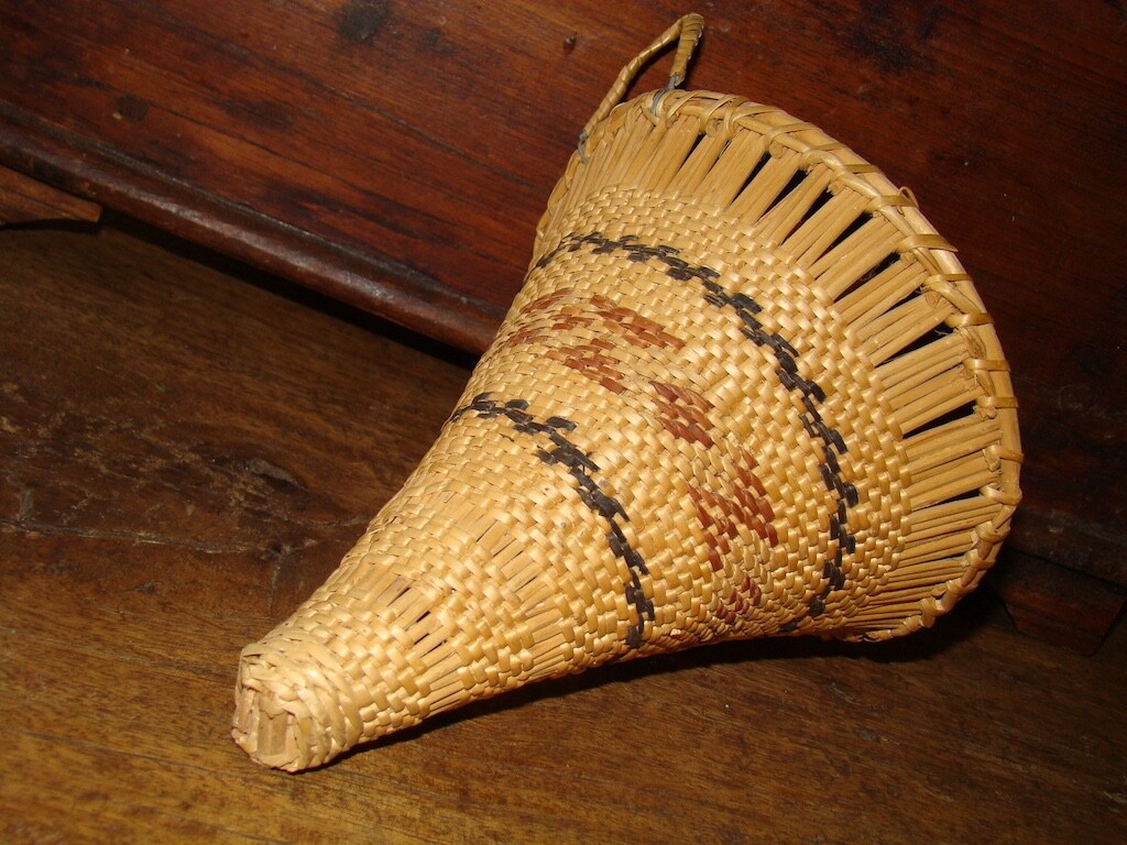 Old Polychrome Washoe Toy Burden Basket eBay