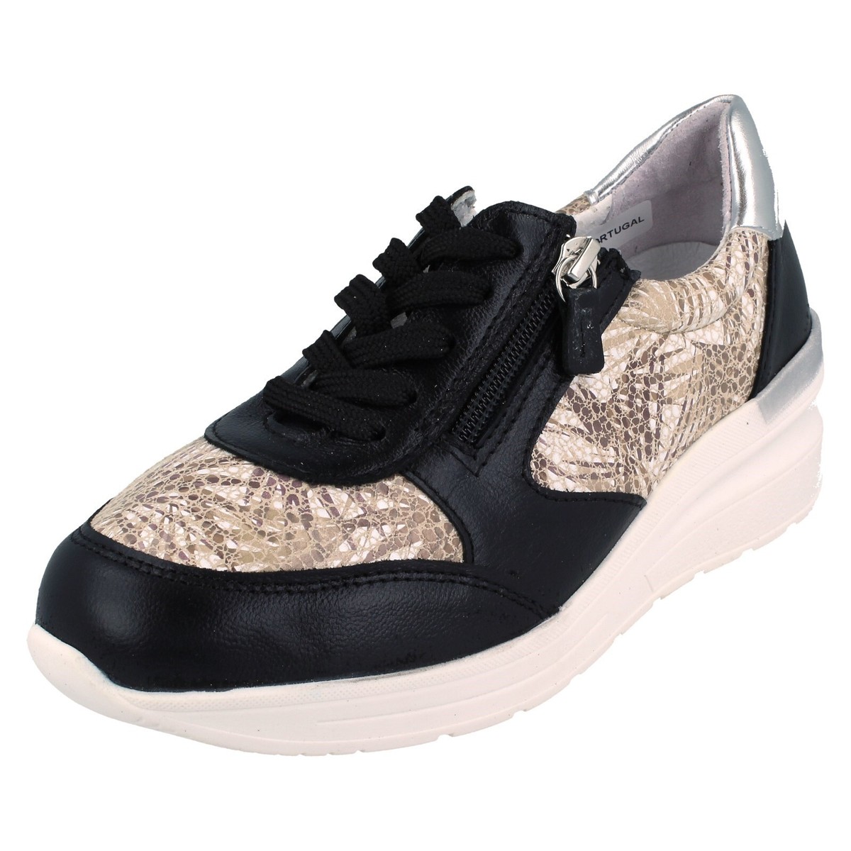 Damen DB Schuhe Lässige Keilabsatz Turnschuhe Wolf