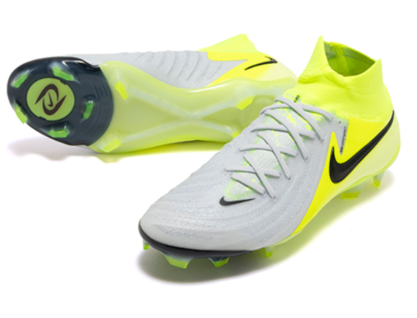 NIKE Phantom LUNA 2 Elite FG FJ2572-003 Metallic Silver / Black / Volt Soccer JP