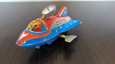 Vintage Old Space Tin Toy Wind-Up MS 287 Space Ship China