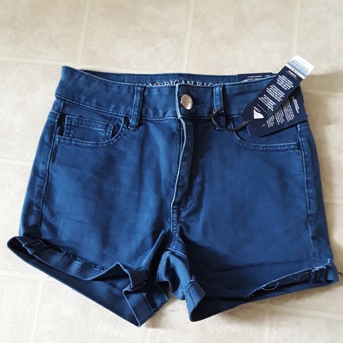 American Eagle ~ Womens Size 0 ~High Rise Shortie Short NEW
