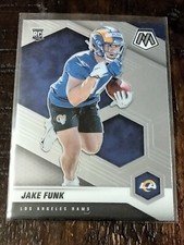 JAKE FUNK 2021 Panini MOSAIC CHROME BASE ROOKIE CARD #381 Indianapolis Colts RB