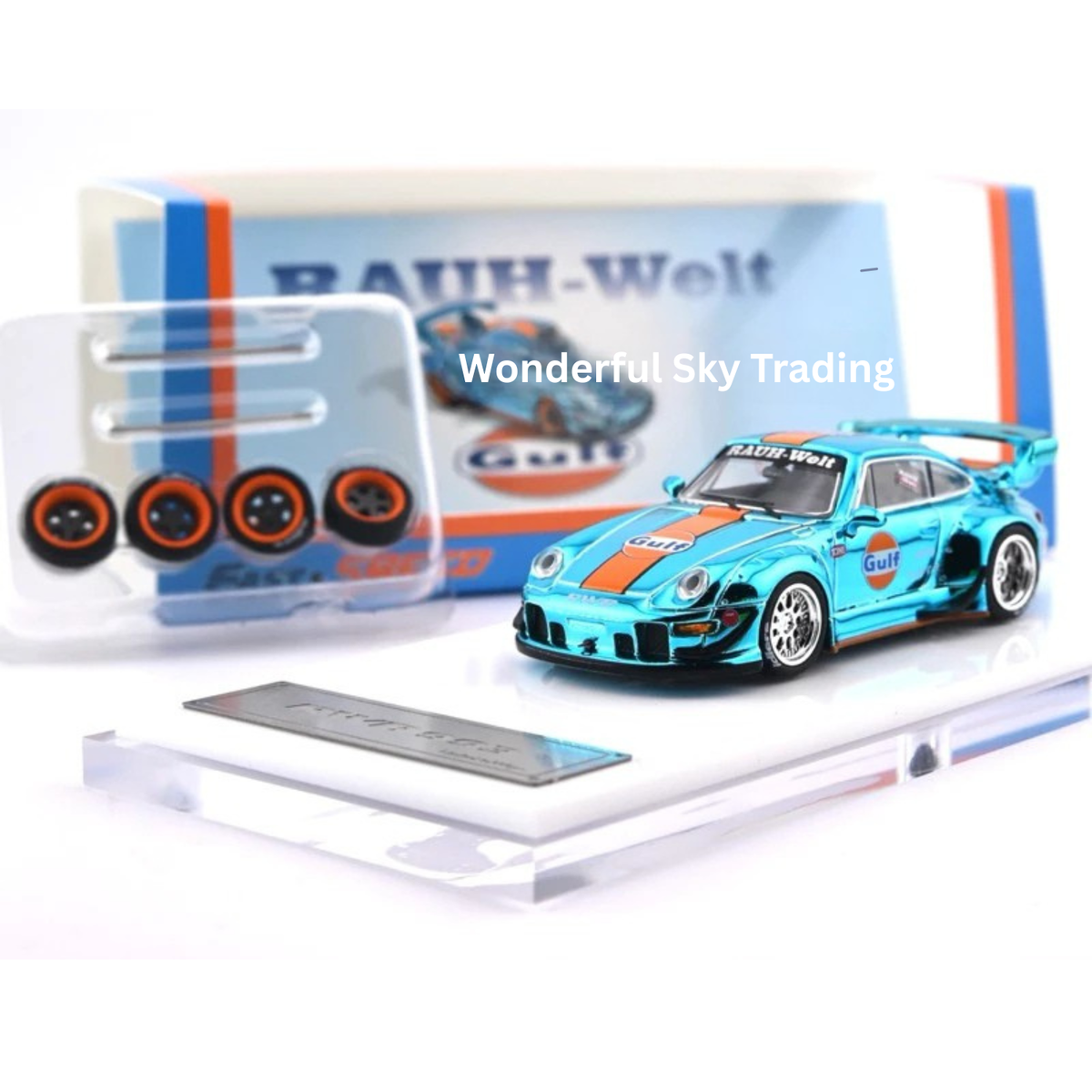 PGM 1/64 ポルシェ RWB 993 フル開閉モデル ブルー 限定 PGM 1/64 ポルシェ RWB 993 フル開閉モデル ブルー 限定 - メルカリ