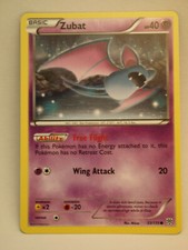 Zubat - 53/135 - Plasma Storm -  Common NM