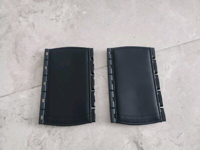 Neue Bugaboo Fox 1, 2, 3 5, Bee5 Bee6, Libelle, schwarze Leder Lenkerabdeckungen
