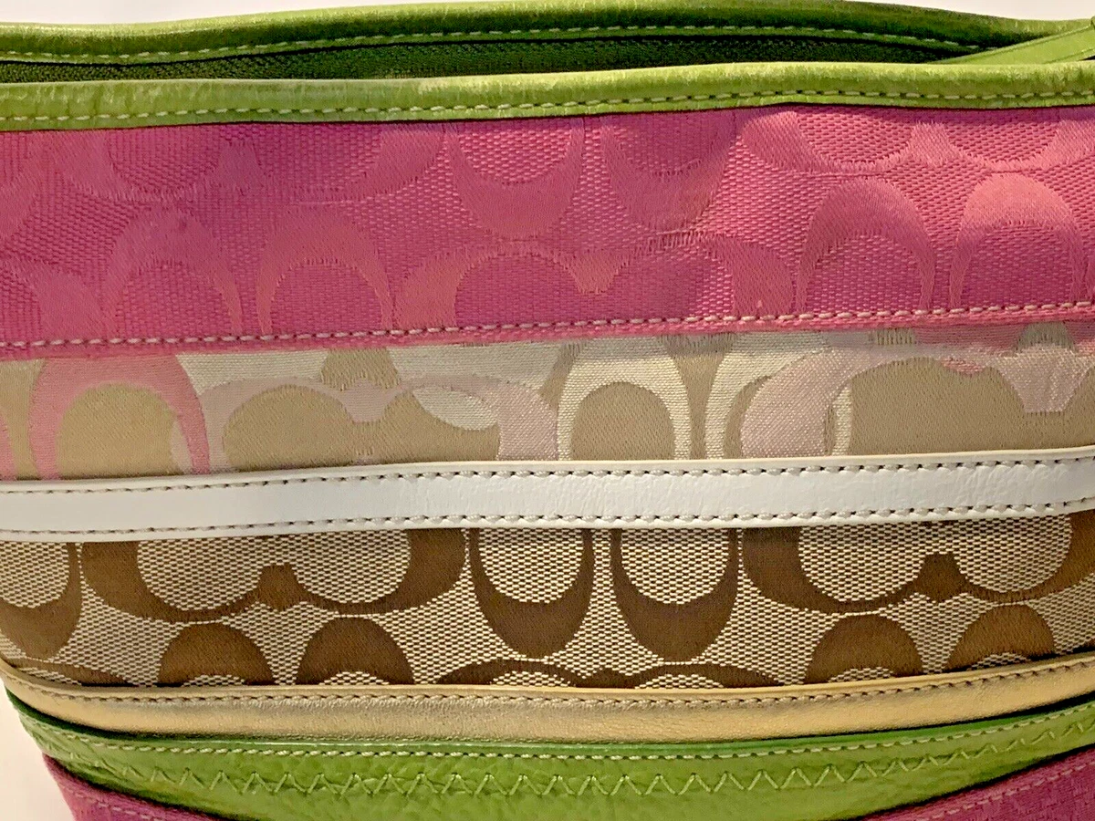 Find more Brown And Hot Pink Coach Purse for sale at up to 90% off