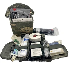 USGI MOLLE II ACU IFAK Improved First Aid Kit Complete 