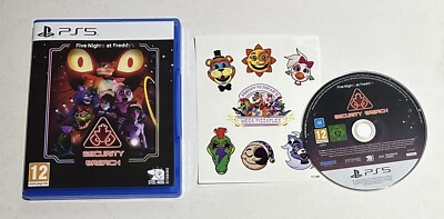 Five Nights at Freddy's Security Breach PlayStation 5 PS5 OVP PAL inkl. Aufkleber