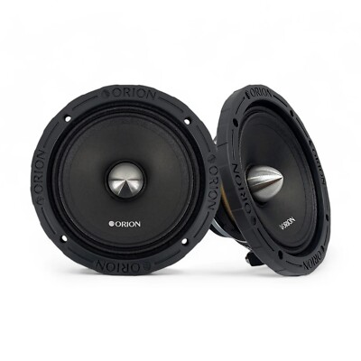 Orion HCCA64N 6.5'' 1400W Max Power 4 Ohms Car Midrange Speaker (Pair)