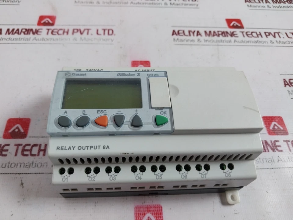 Crouzet CD20 Millenium 3 Essential Logic Module 100–240VAC 10.7VA 88 970 053 - Image 2 of 4