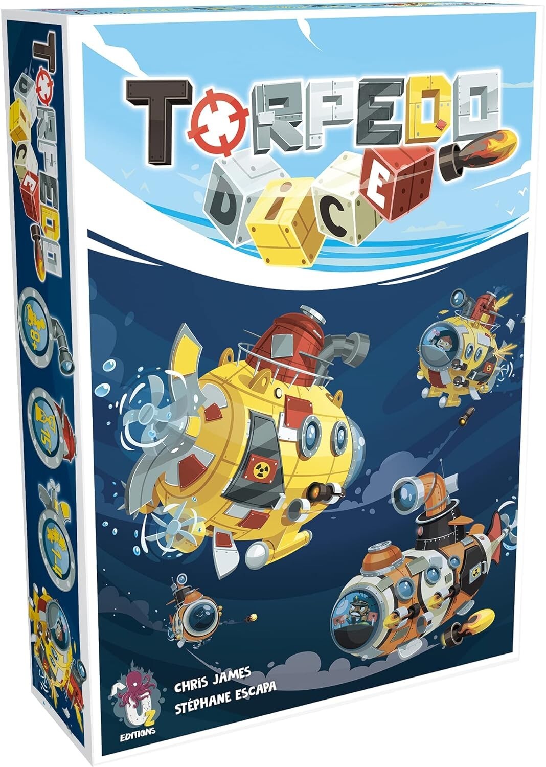 S Torpedo Dice: Fun Family Roll & Write Board Game W/dry Era