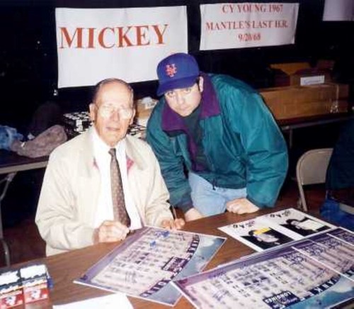 Mantos de béisbol autografiados por Randy Gumpert inscritos 1st HR 51 (ROMLB) - Imagen 7 de 7