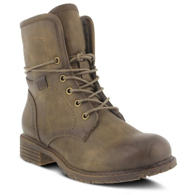 spring step lace up boots