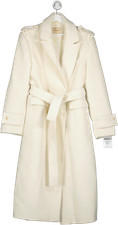 M-kae Cream Kelby Coat Uk L