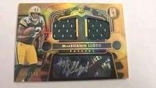 2024 Gold Standard MarShawn Lloyd Rookie Dual Patch Auto /249