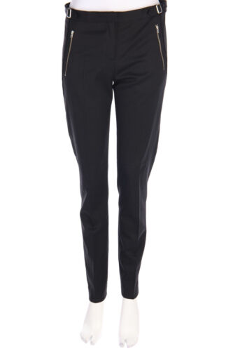 The Kooples Pants Wool-Blend Zipper D 38 Black - Picture 1 of 5