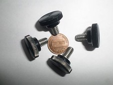1/4-20 x 1/2" 4pcs Thumb Screw Stainless Steel Thumbscrew Fast Ship