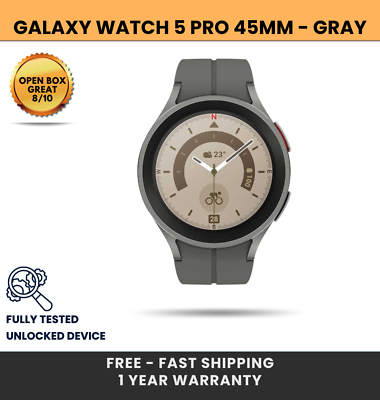 Samsung Galaxy Watch 5 Pro 45mm SM-R925U (WiFi + Cellular) | eBay