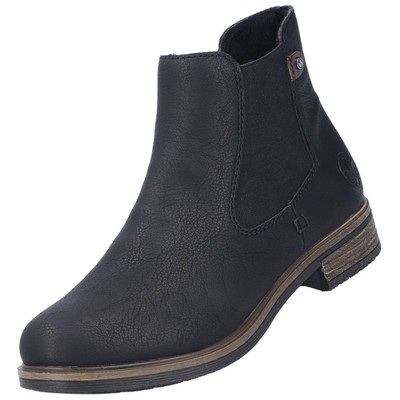 Chelsea Boots Rieker Winterstiefel GefÃ¼ttert Damen Rieker Damen