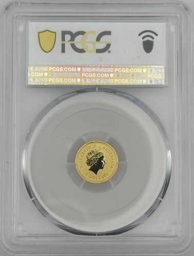 2007 $5 Australia 1/20 Oz Gold Lunar Coin • MS70 POP 1 •Year of the Pig (豬) RARE - Picture 3 of 5