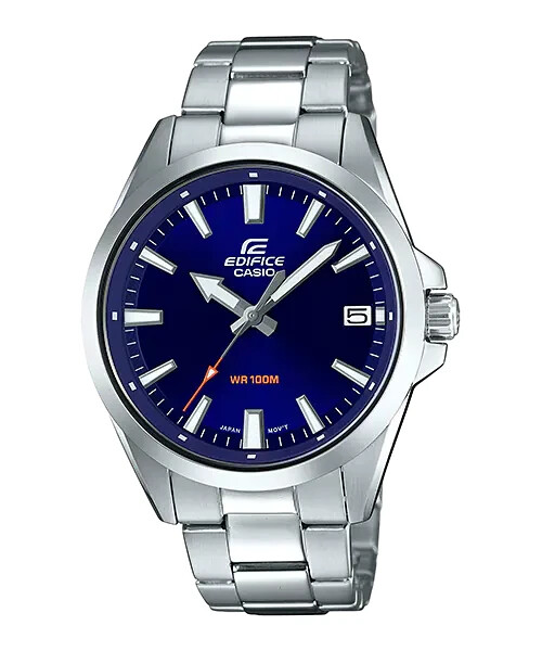Montre Casio EDIFICE EFV-100D-2AVUEF homme en acier inoxydable bleu