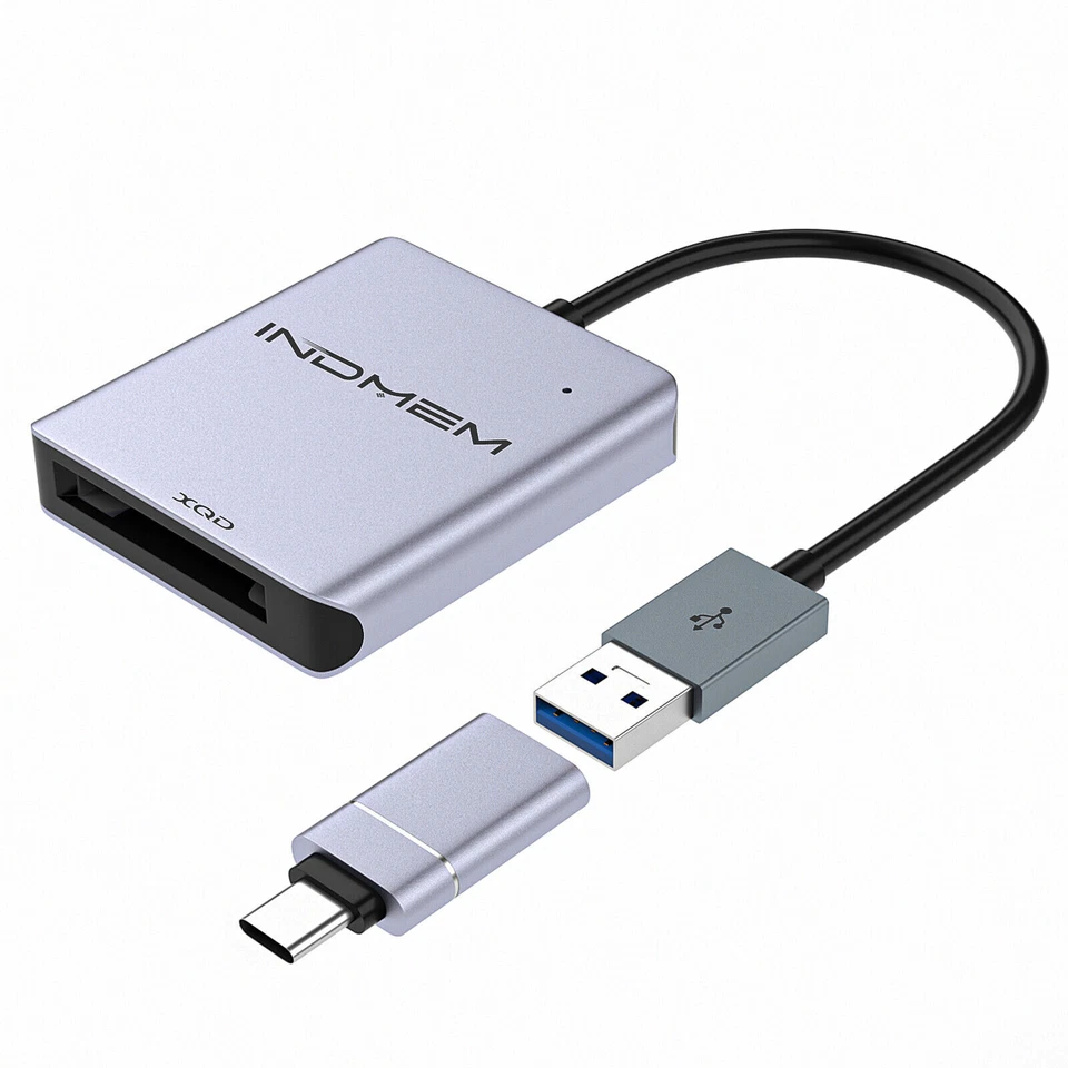 INDMEM 64GB XQD Memory Card w/ USB 3.0 Reader F/ Nikon D850/Z6//Panasonic S1/S1R - Image 2 of 4